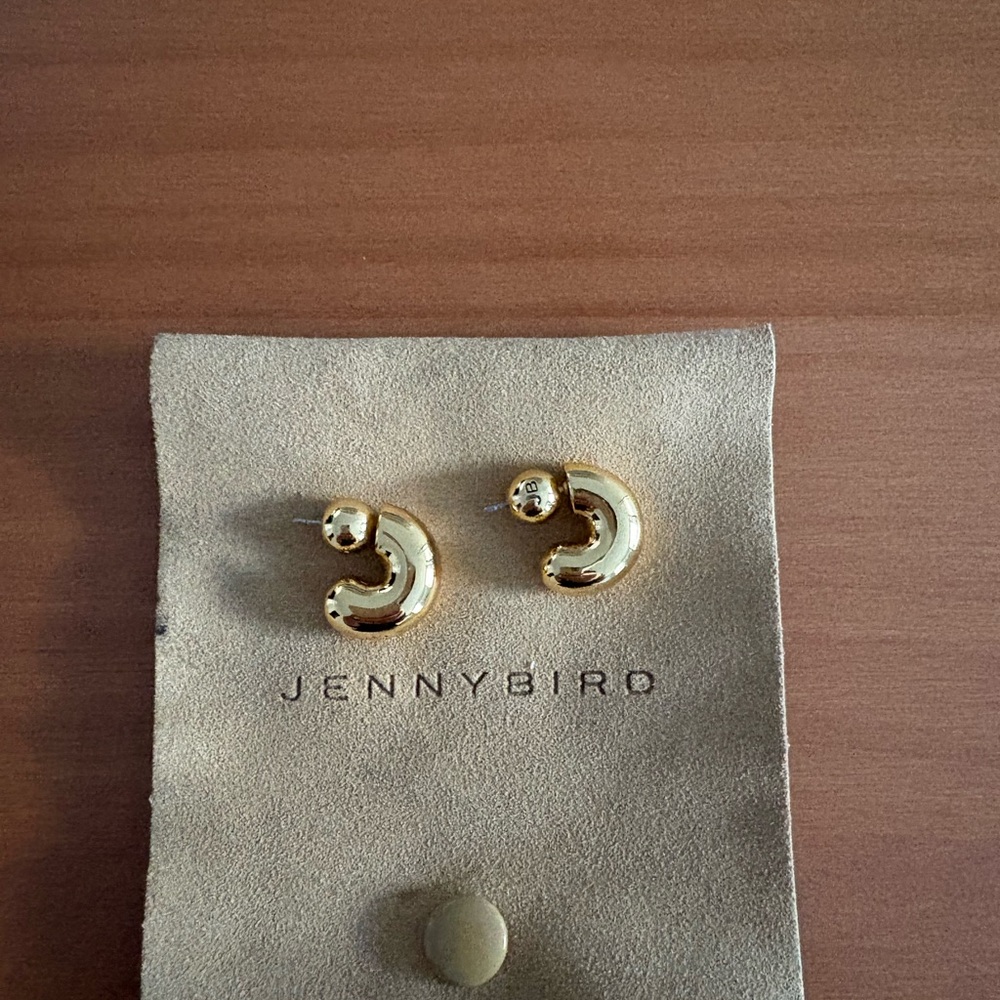 Jenny Bird Small Gold Hoop Earrings